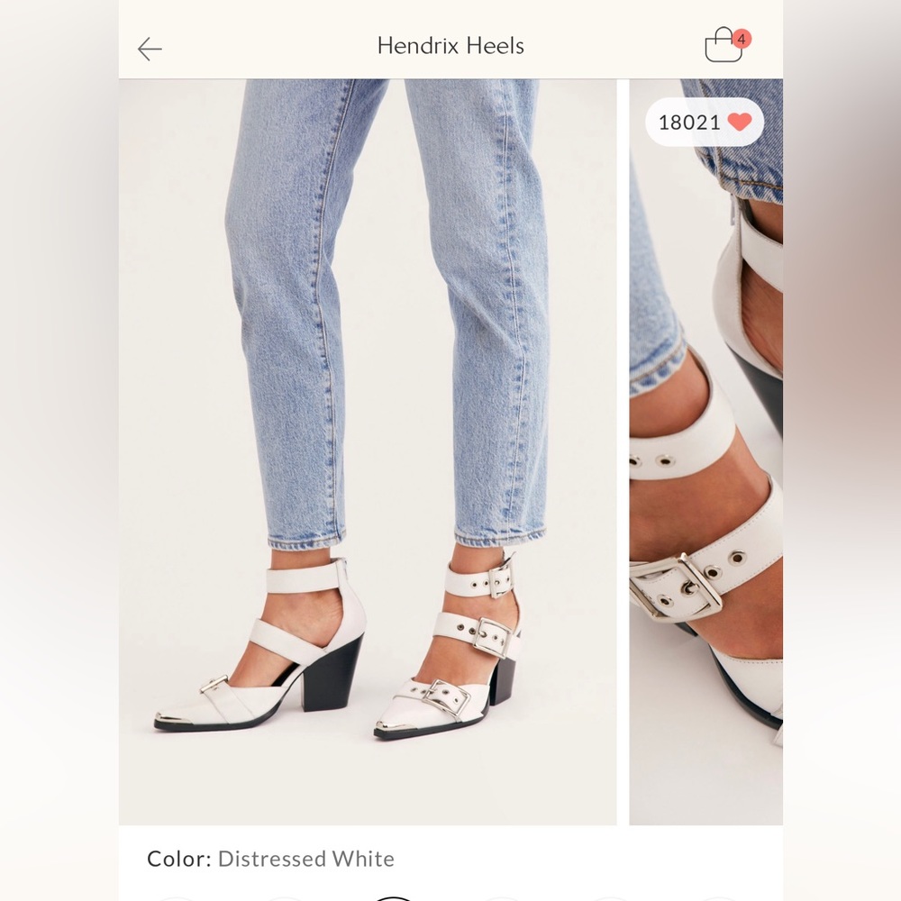 Free People x Jeffrey Campbell Hendrix heel